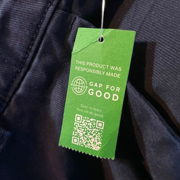 GAP Straight Up Khakis Womens Size 6 Tall Blue Pockets NEW - Picture 5 of 11